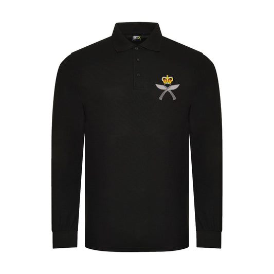Royal Gurkha Rifles Long Sleeve Polo Shirt