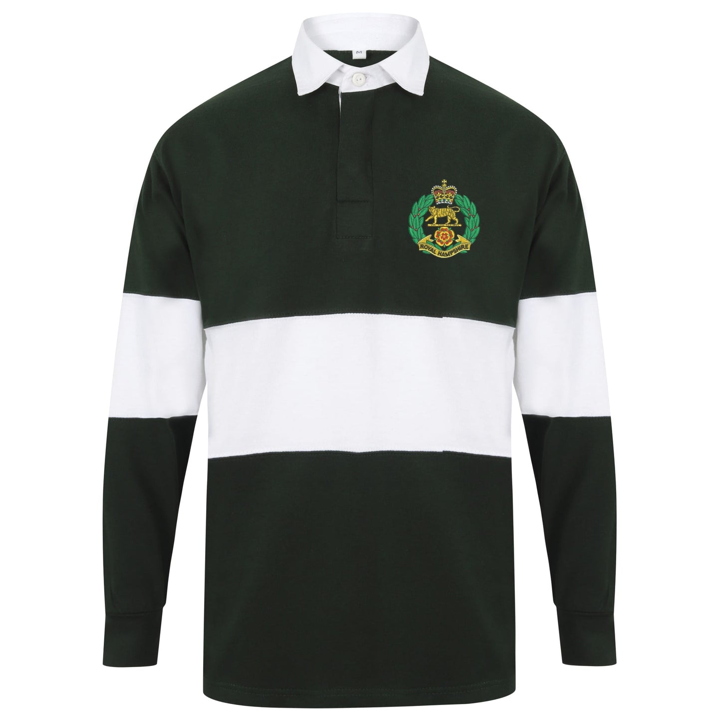 Royal Hampshire Regiment Long Sleeve Panelled Rugby Shirt