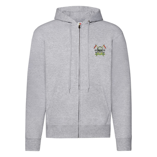 The Royal Lancers Zipped Hoodie