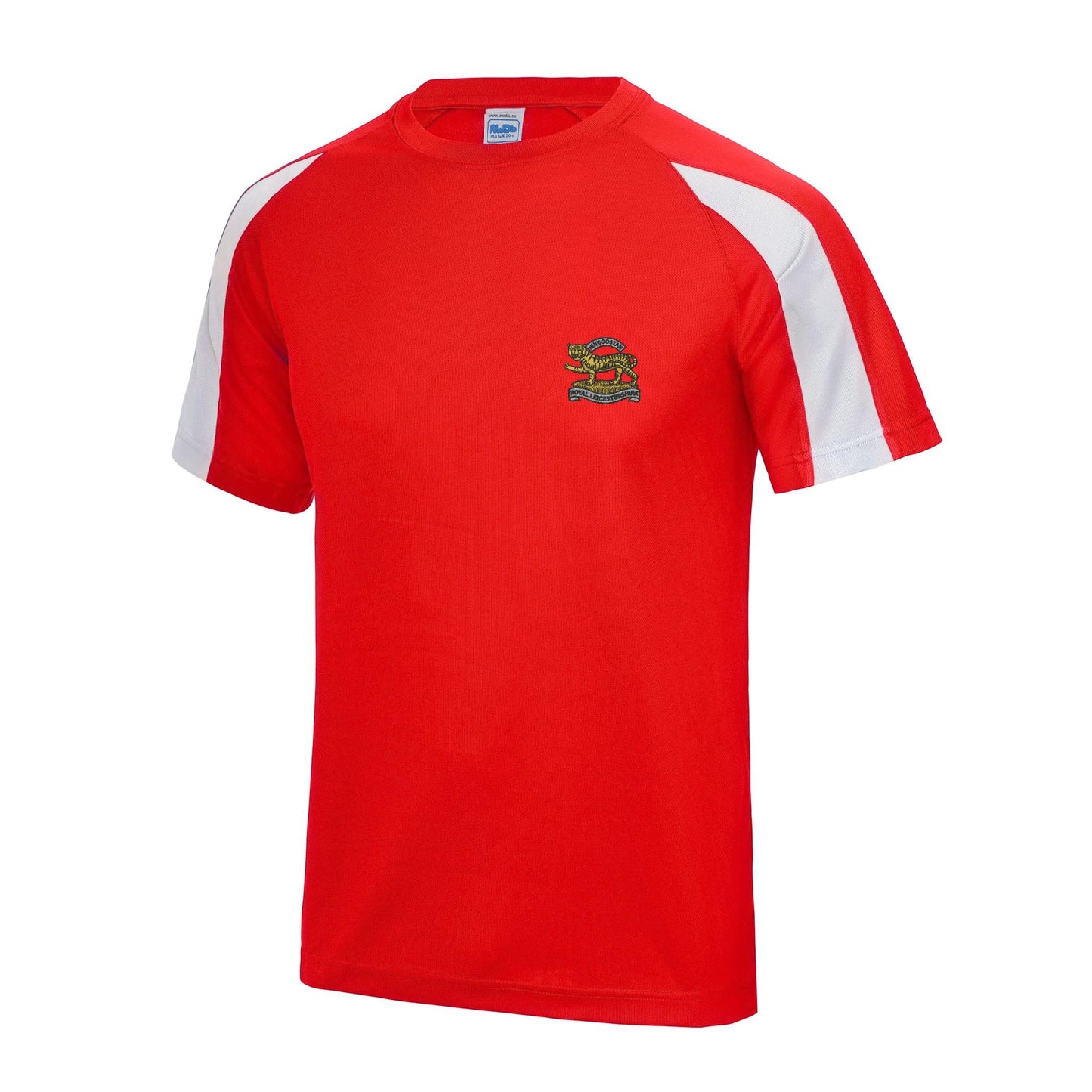 Royal Leicestershire Regiment - Tiger Contrast Polyester T-Shirt