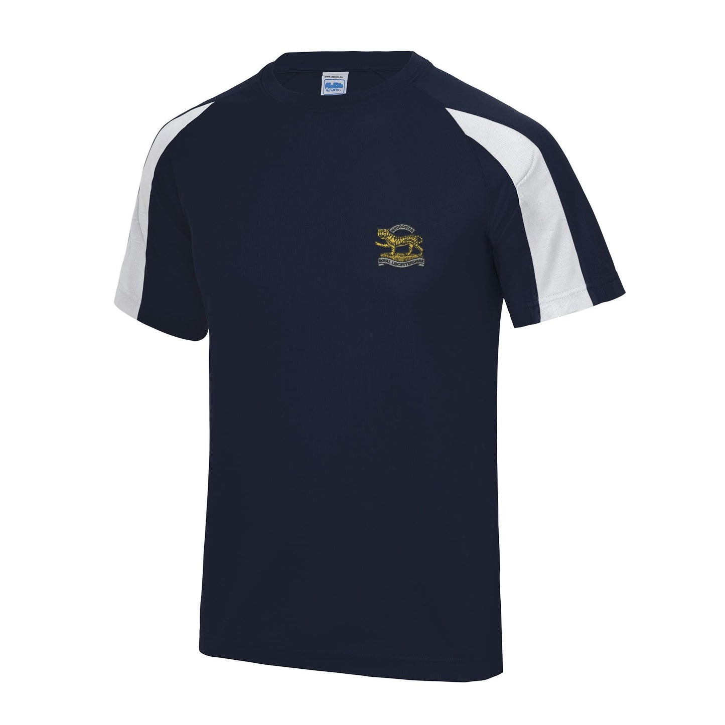 Royal Leicestershire Regiment - Tiger Contrast Polyester T-Shirt