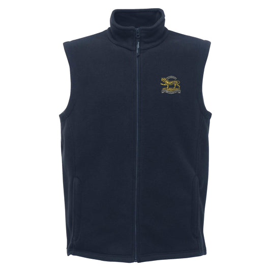 Royal Leicestershire Regiment - Tiger Regatta Fleece Bodywarmer