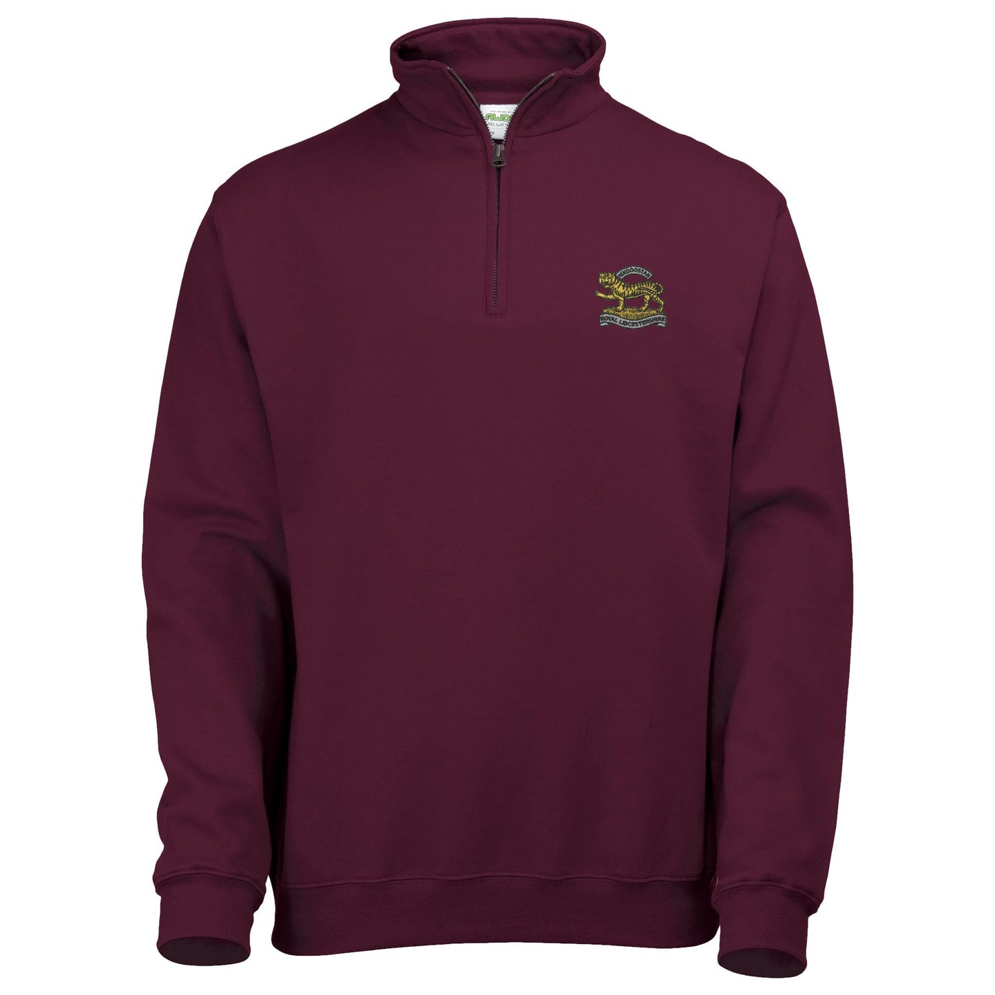 Royal Leicestershire Regiment - Tiger Quarter Zip Sweatshirt