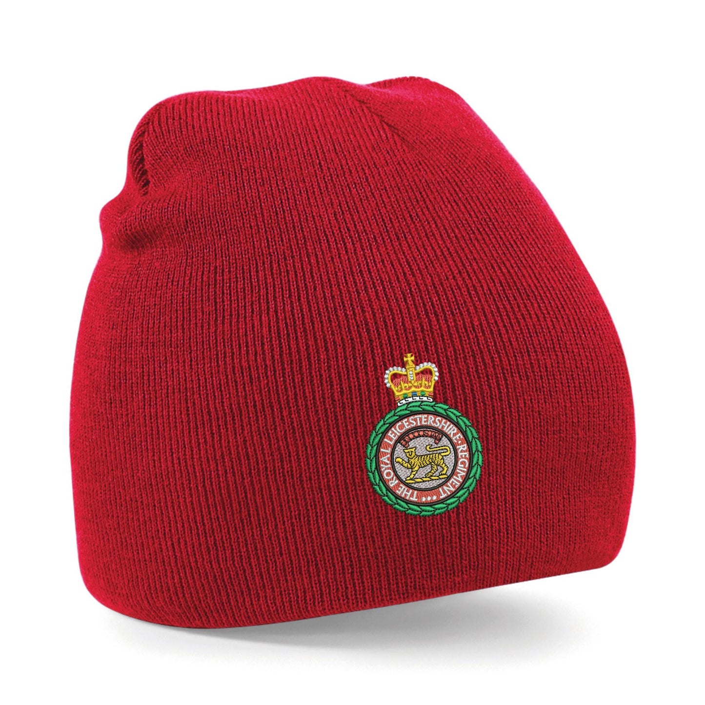 Royal Leicestershire Regiment - Wreath Beanie Hat