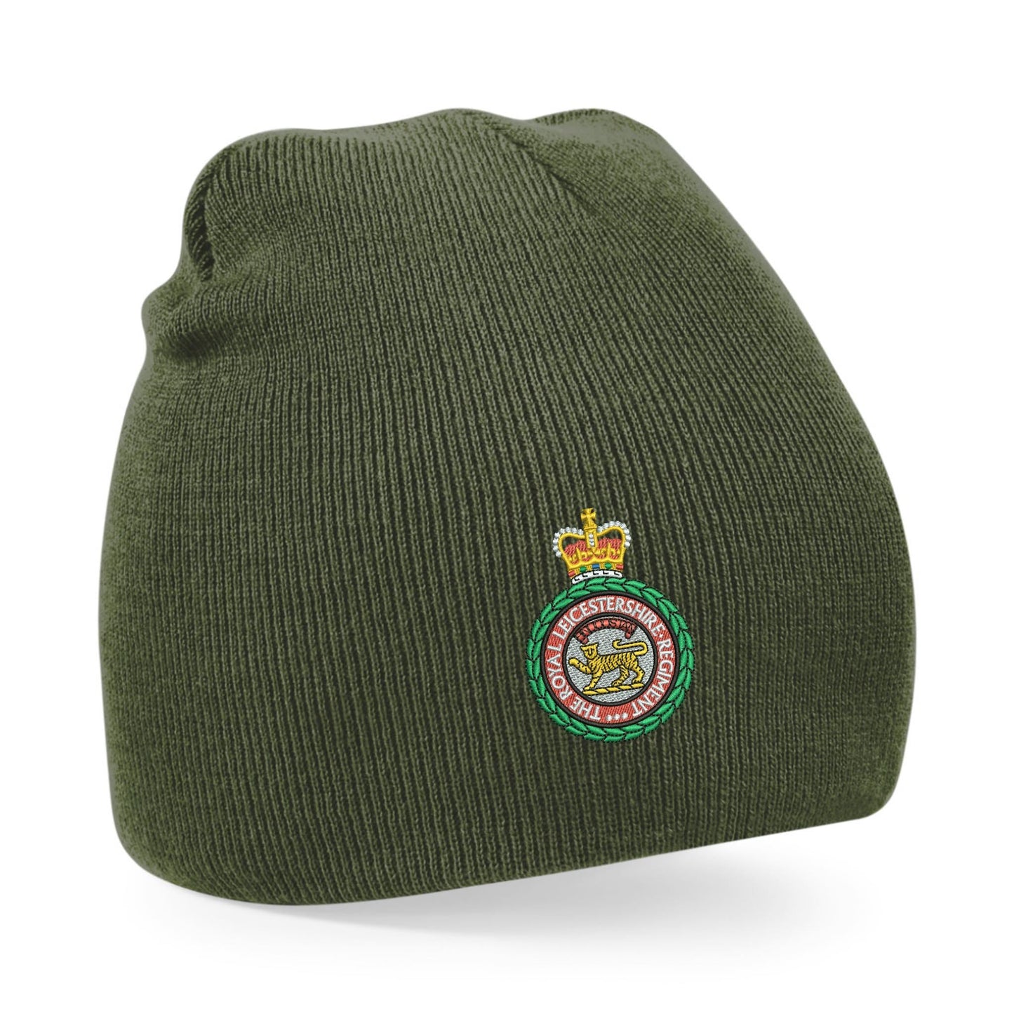 Royal Leicestershire Regiment - Wreath Beanie Hat