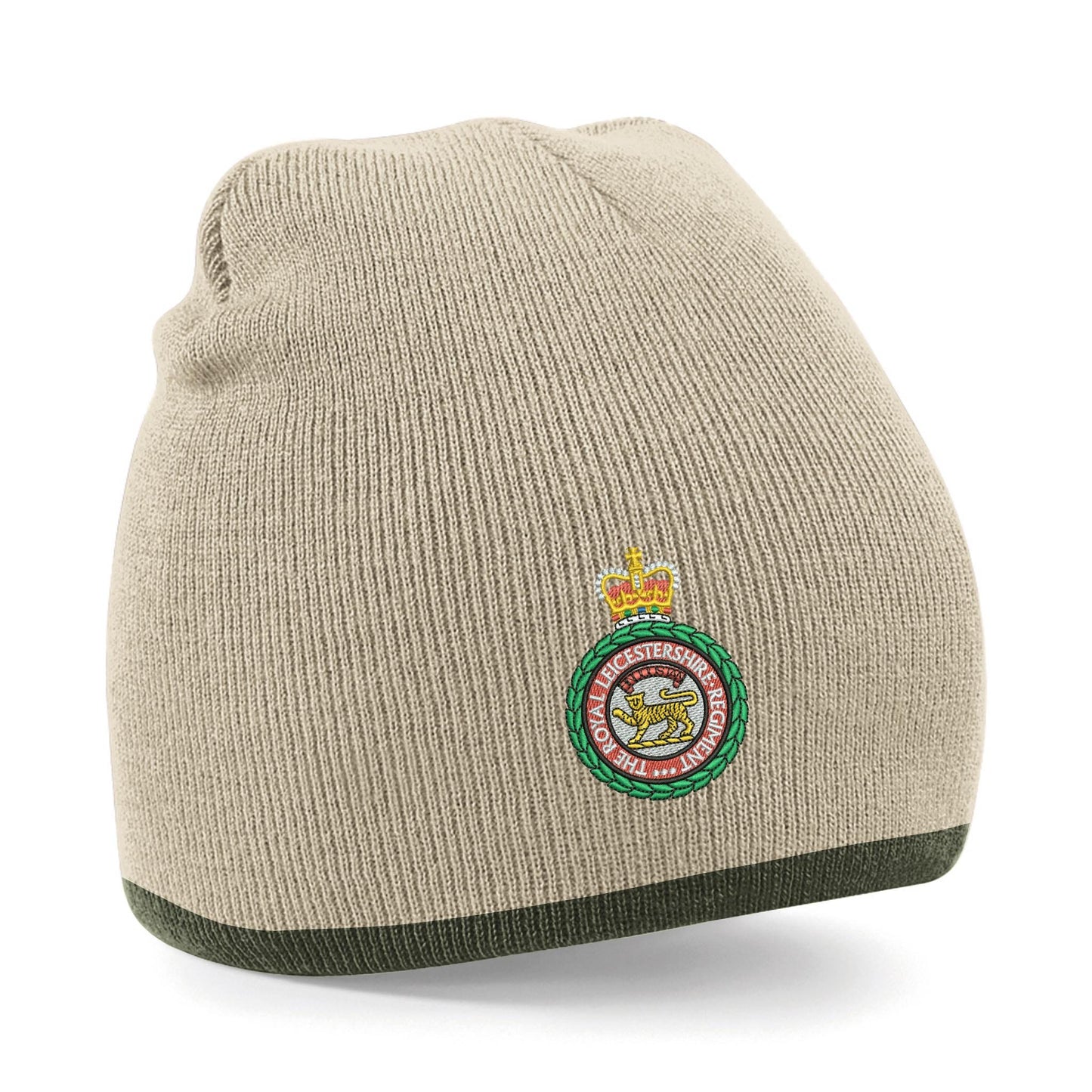 Royal Leicestershire Regiment - Wreath Beanie Hat