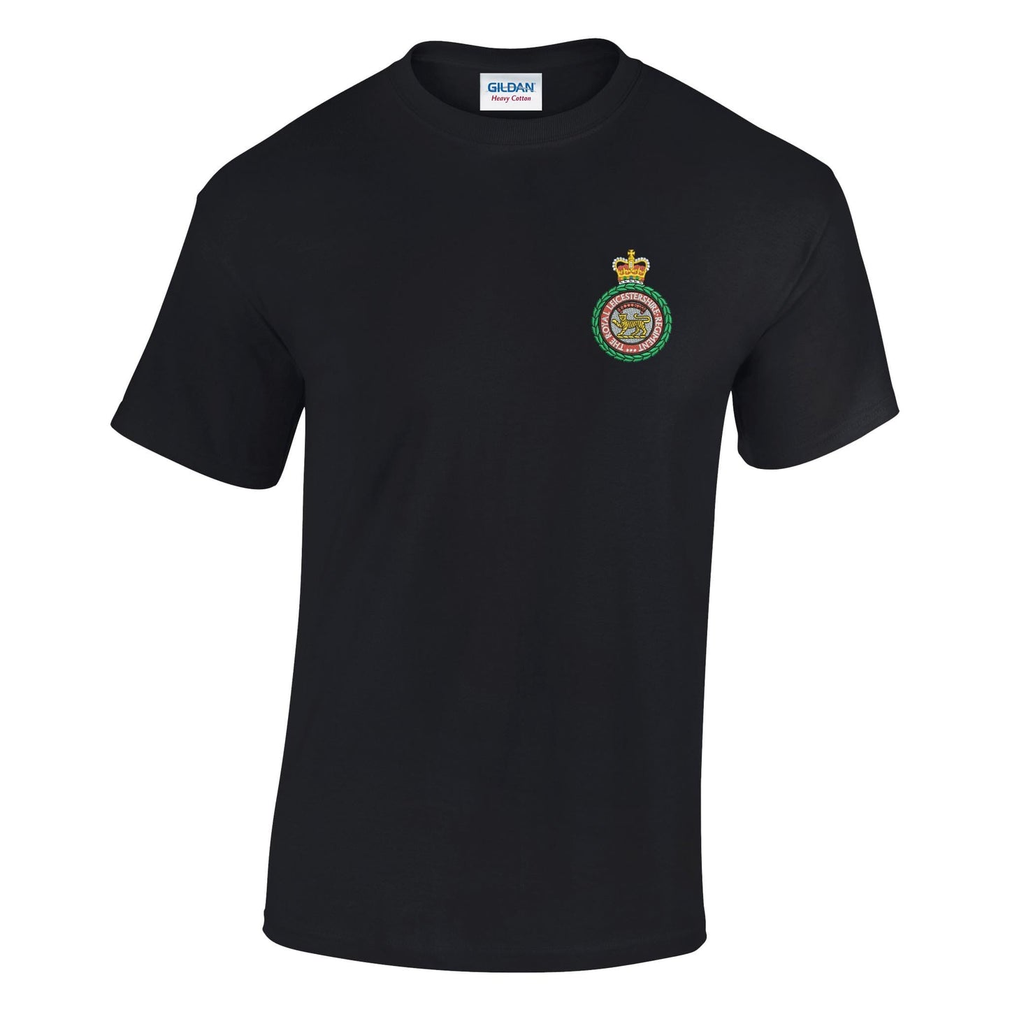 Royal Leicestershire Regiment - Wreath Cotton T-Shirt