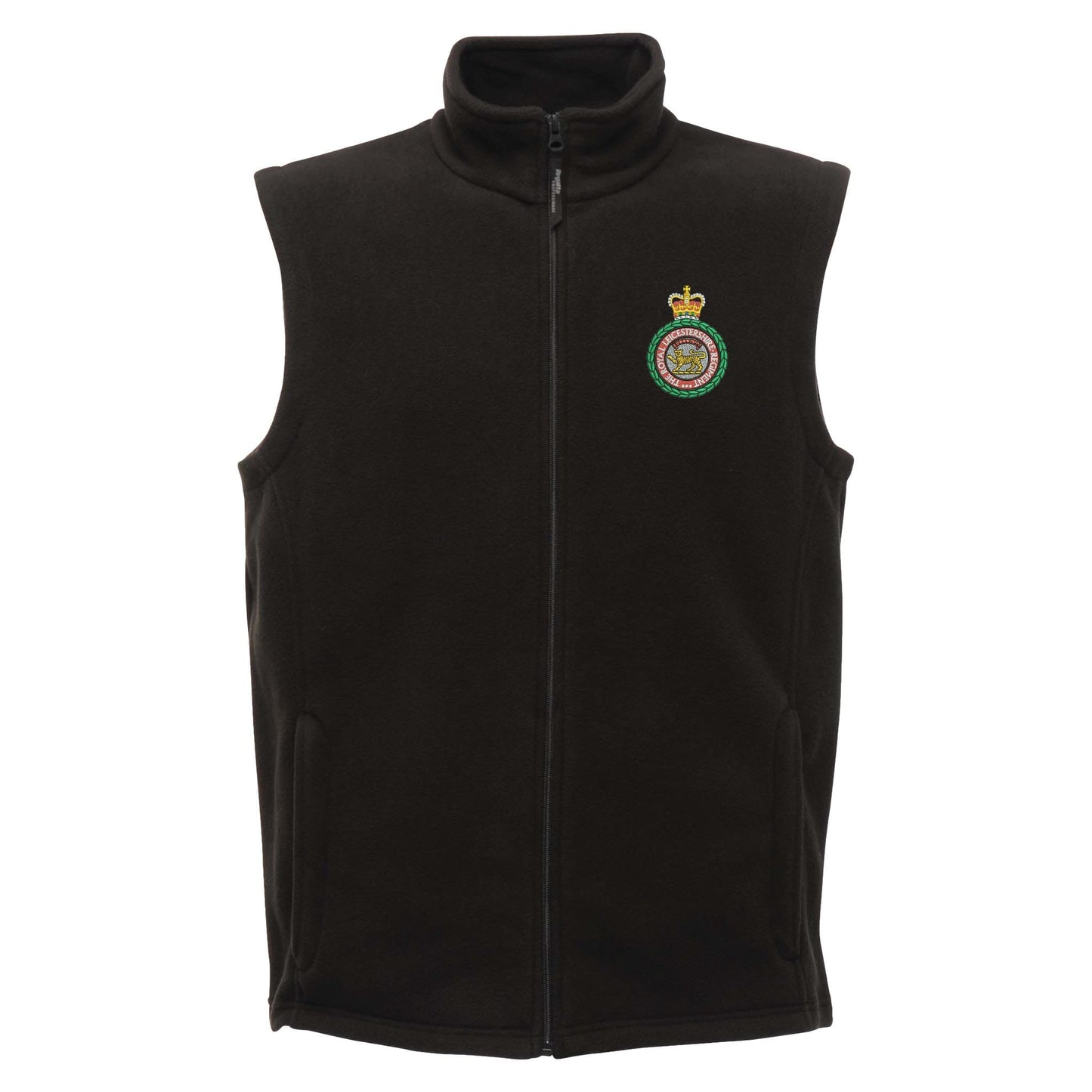 Royal Leicestershire Regiment - Wreath Regatta Fleece Bodywarmer