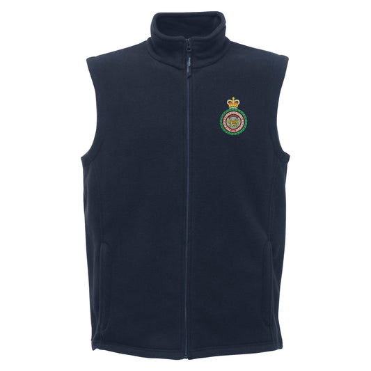 Royal Leicestershire Regiment - Wreath Regatta Fleece Bodywarmer