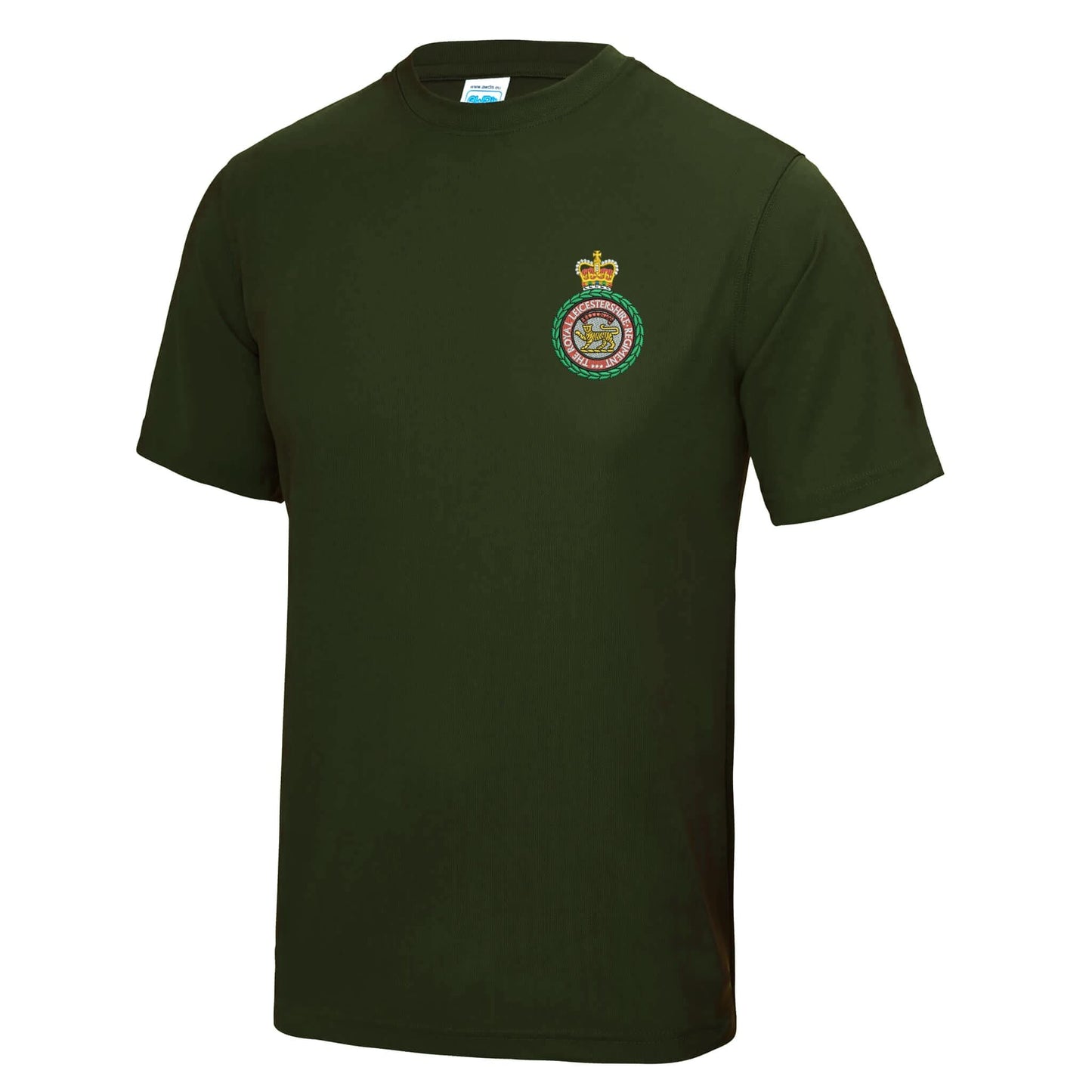 Royal Leicestershire Regiment - Wreath Polyester T-Shirt