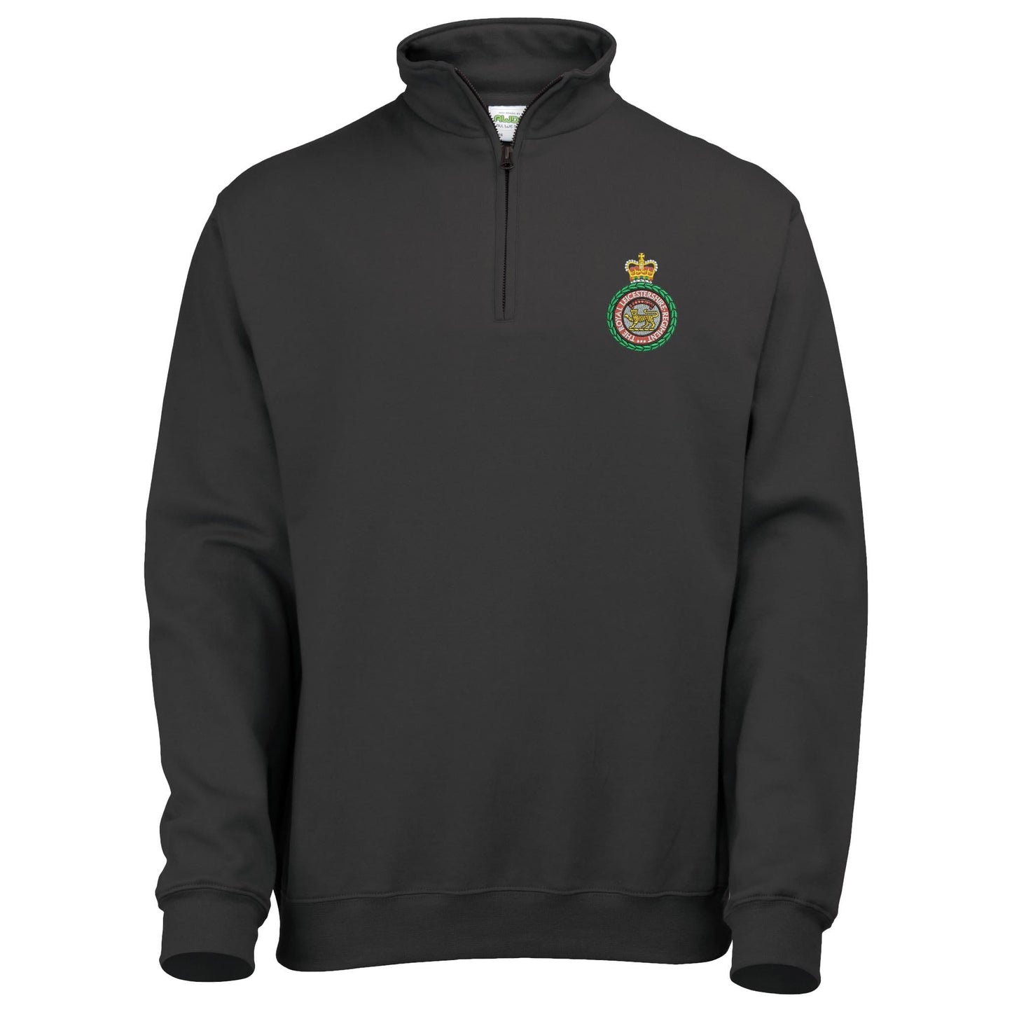 Royal Leicestershire Regiment - Wreath Quarter Zip Sweatshirt
