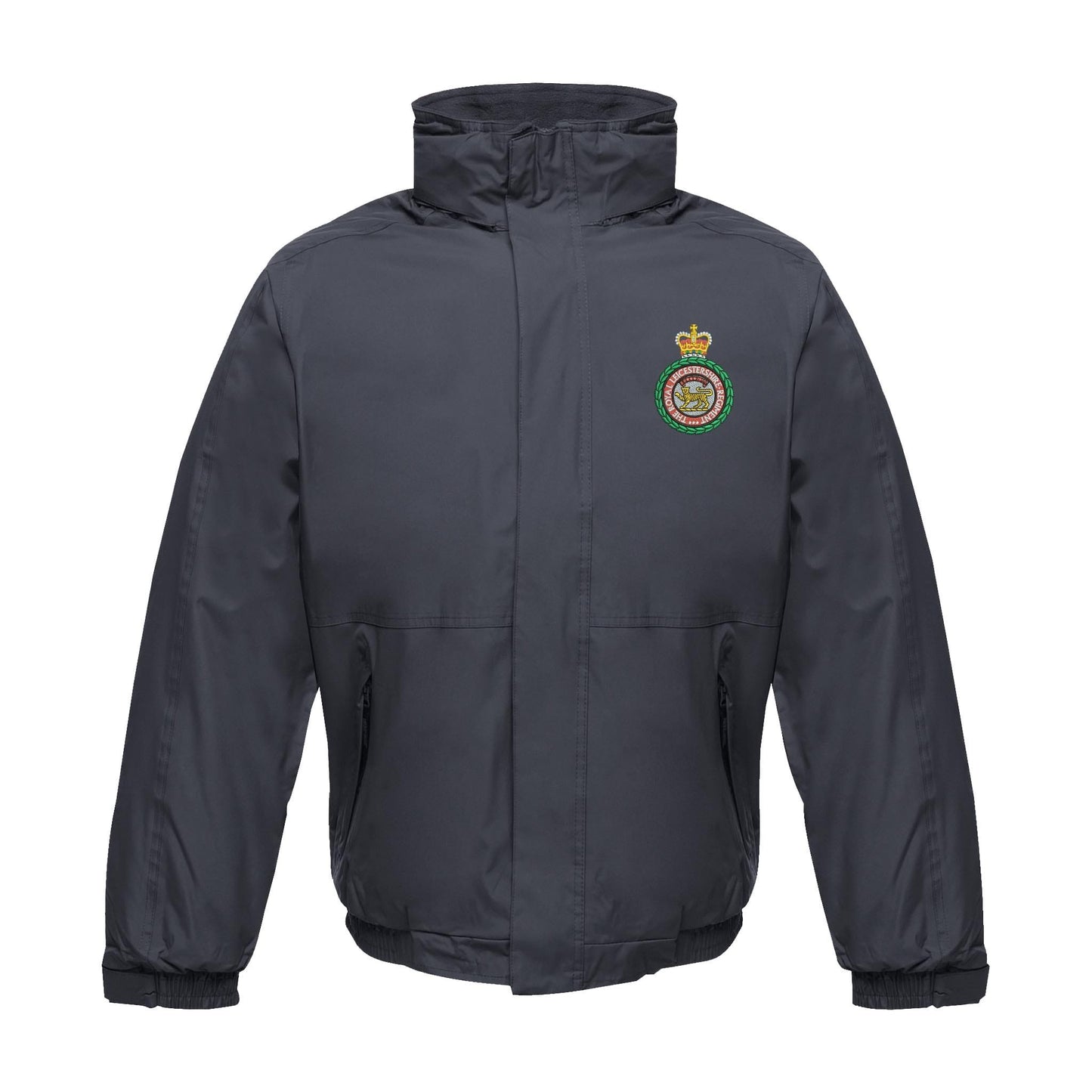 Royal Leicestershire Regiment - Wreath Regatta Waterproof Jacket With Hood