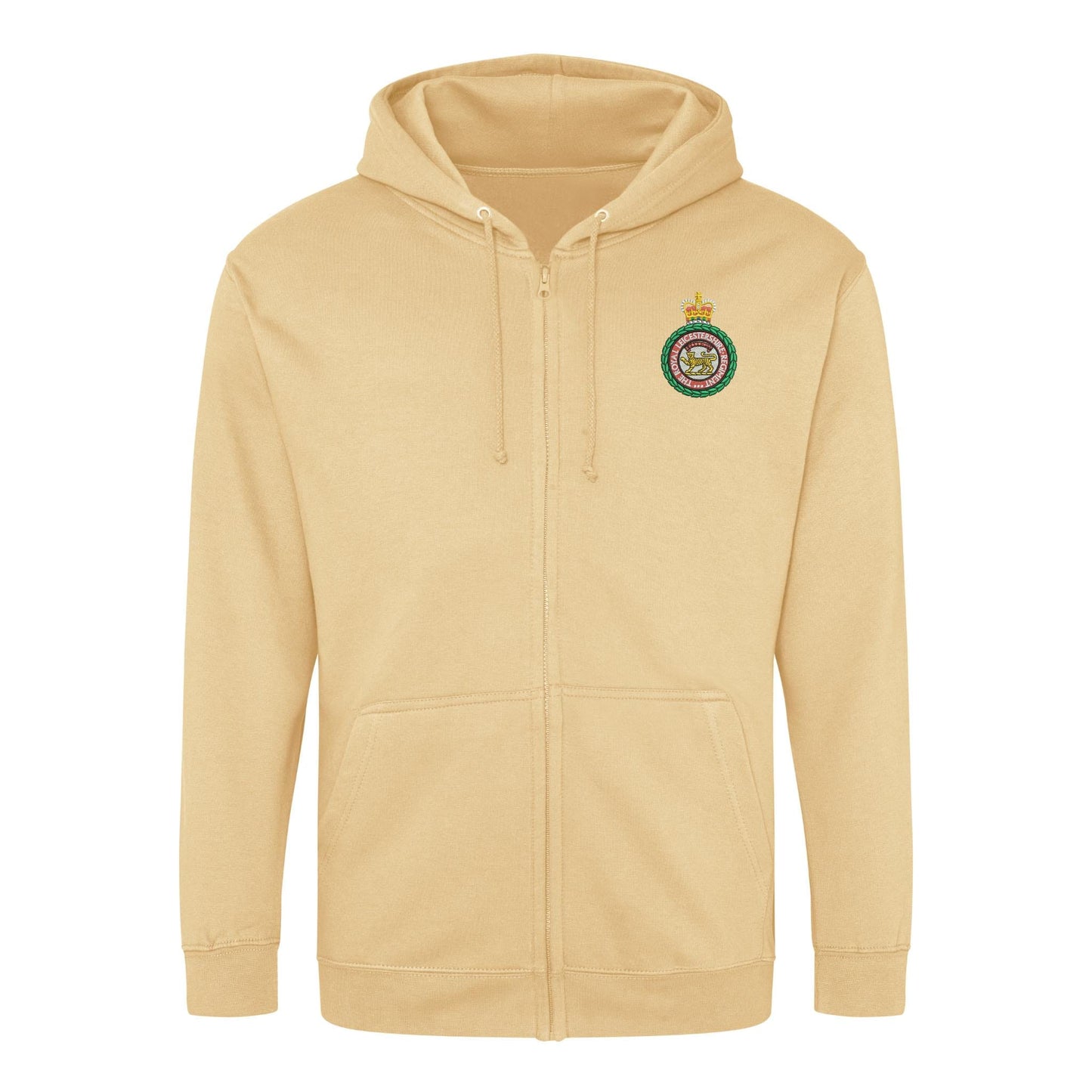 Royal Leicestershire Regiment - Wreath Zipped Hoodie