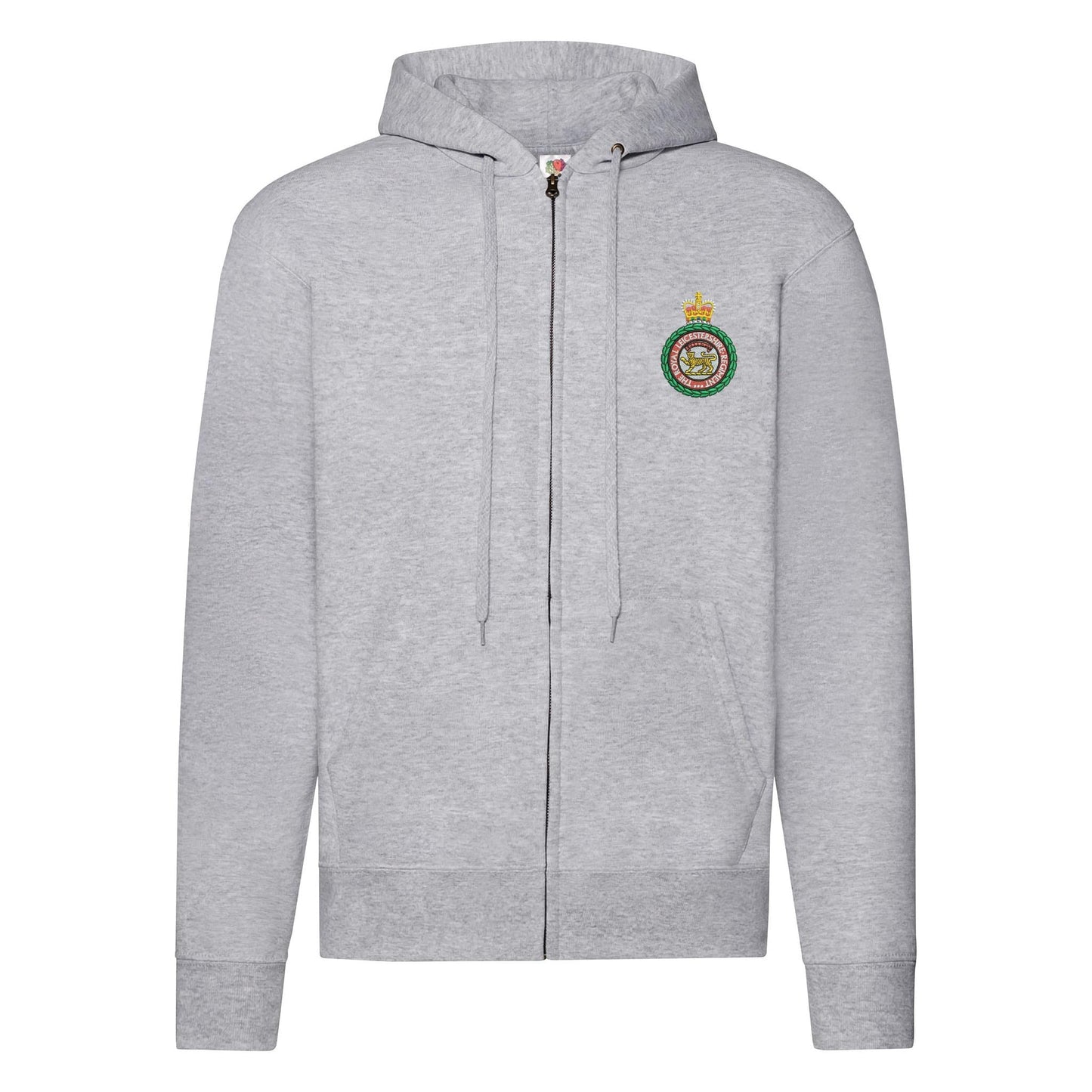 Royal Leicestershire Regiment - Wreath Zipped Hoodie
