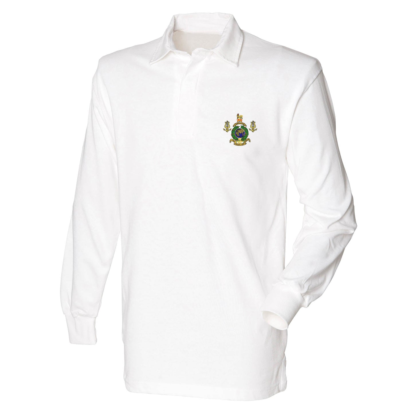 Royal Marines Band Service Long Sleeve Rugby Shirt