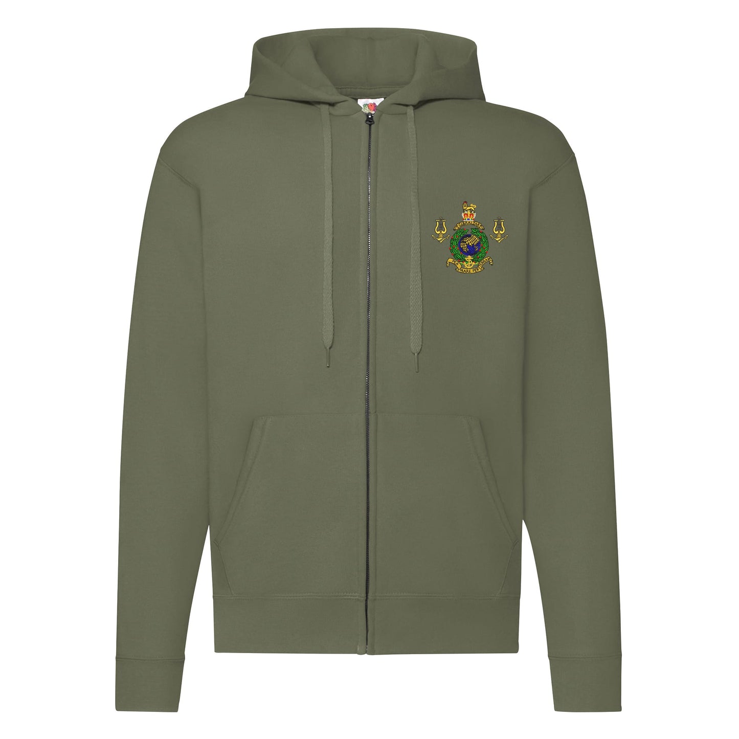 Royal Marines Band Service Zipped Hoodie