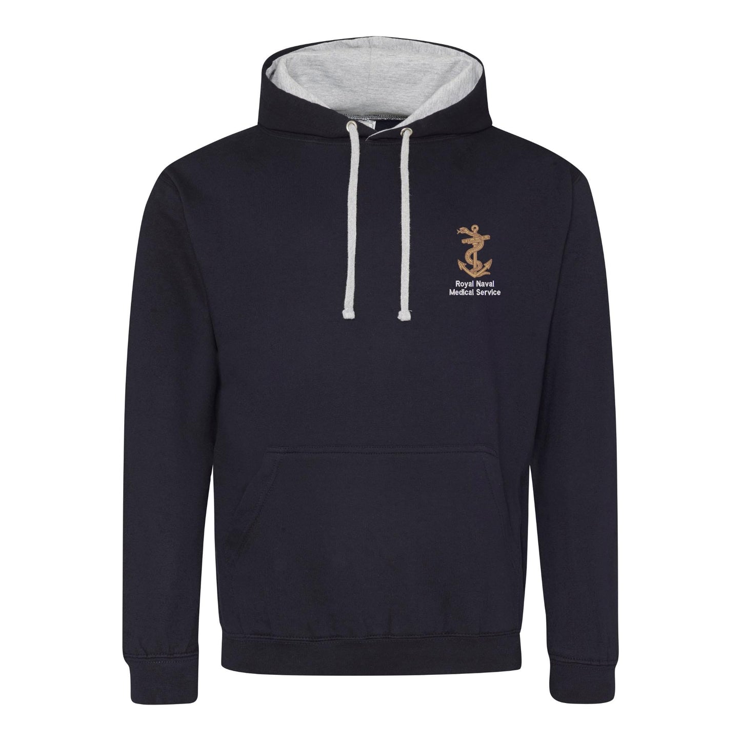 Royal Navy Medical Service Varsity Contrast Hoodie
