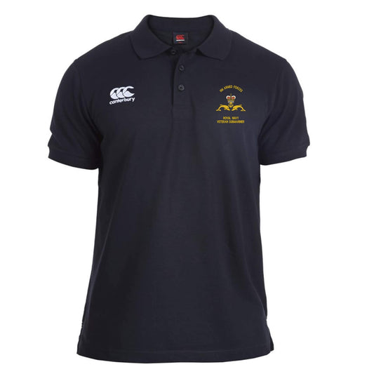 Royal Navy Veteran Submariner Canterbury Rugby Polo