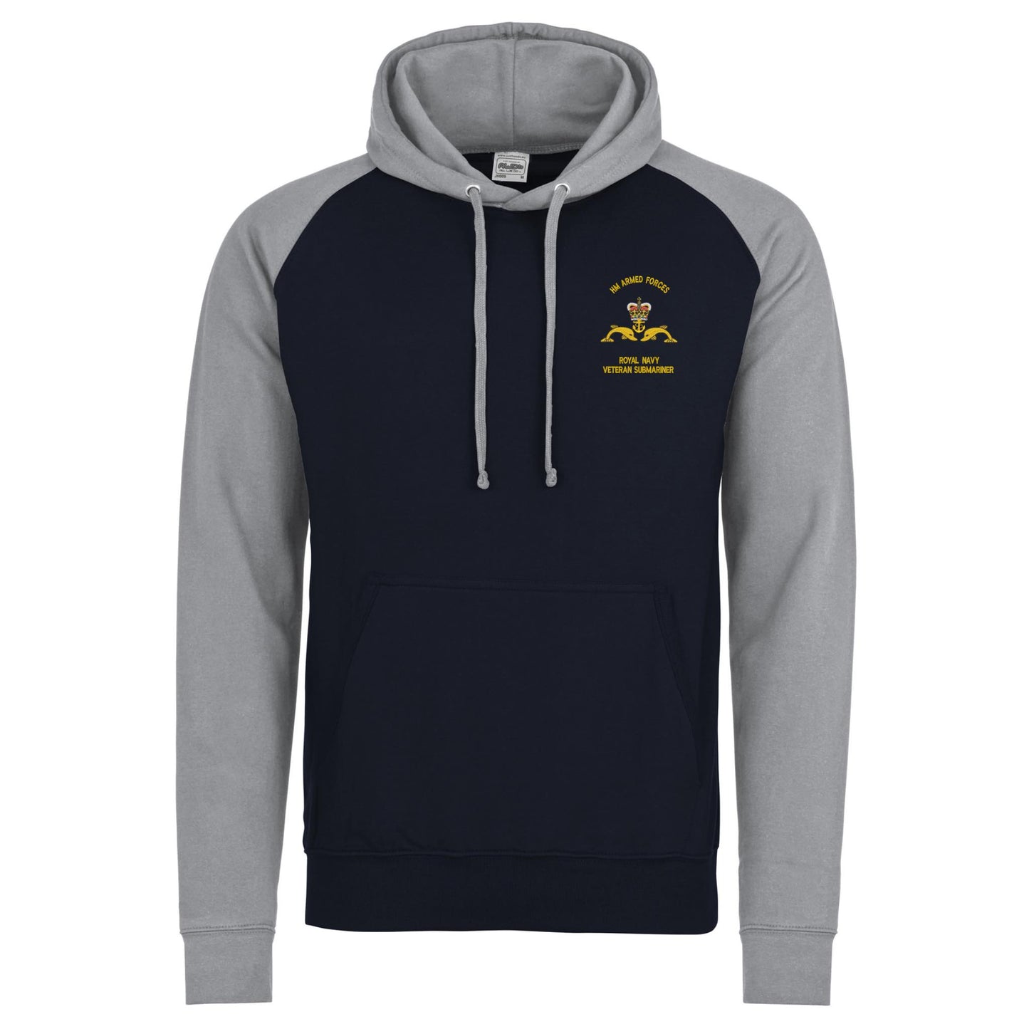 Royal Navy Veteran Submariner Contrast Hoodie