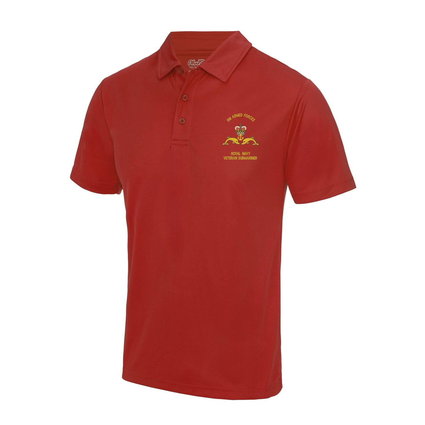 Royal Navy Veteran Submariner Cool Polo