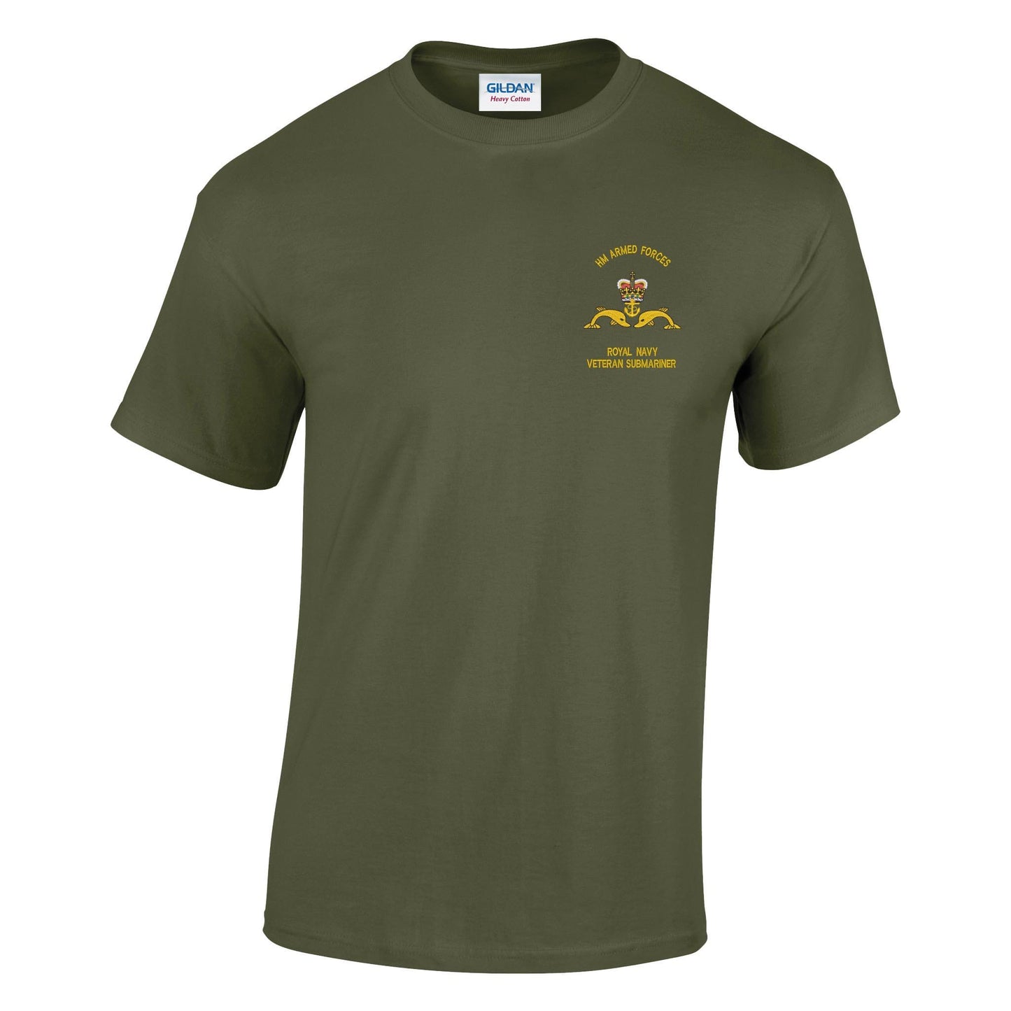 Royal Navy Veteran Submariner Cotton T-Shirt