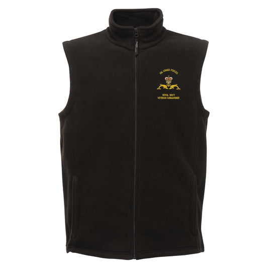 Royal Navy Veteran Submariner Regatta Fleece Bodywarmer