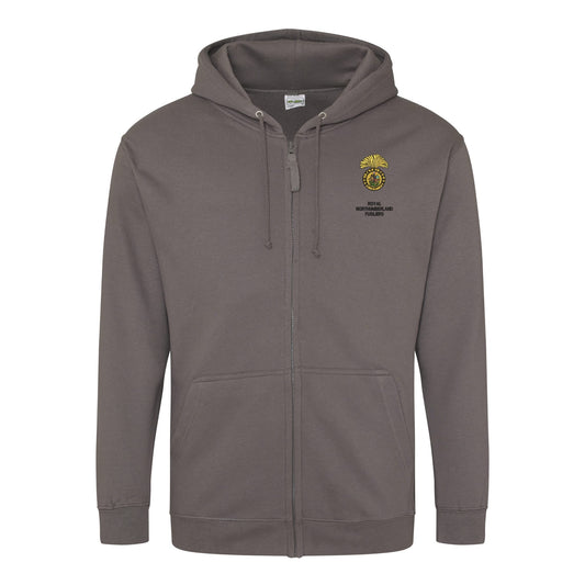 Royal Northumberland Fusiliers Zipped Hoodie