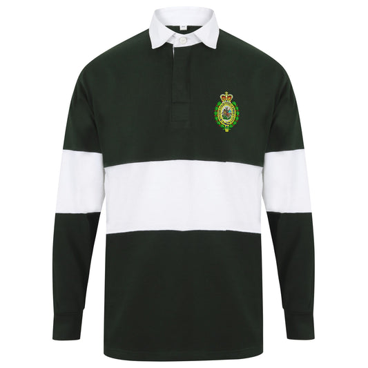 Royal Regiment of Fusiliers Long Sleeve Panelled Rugby Shirt