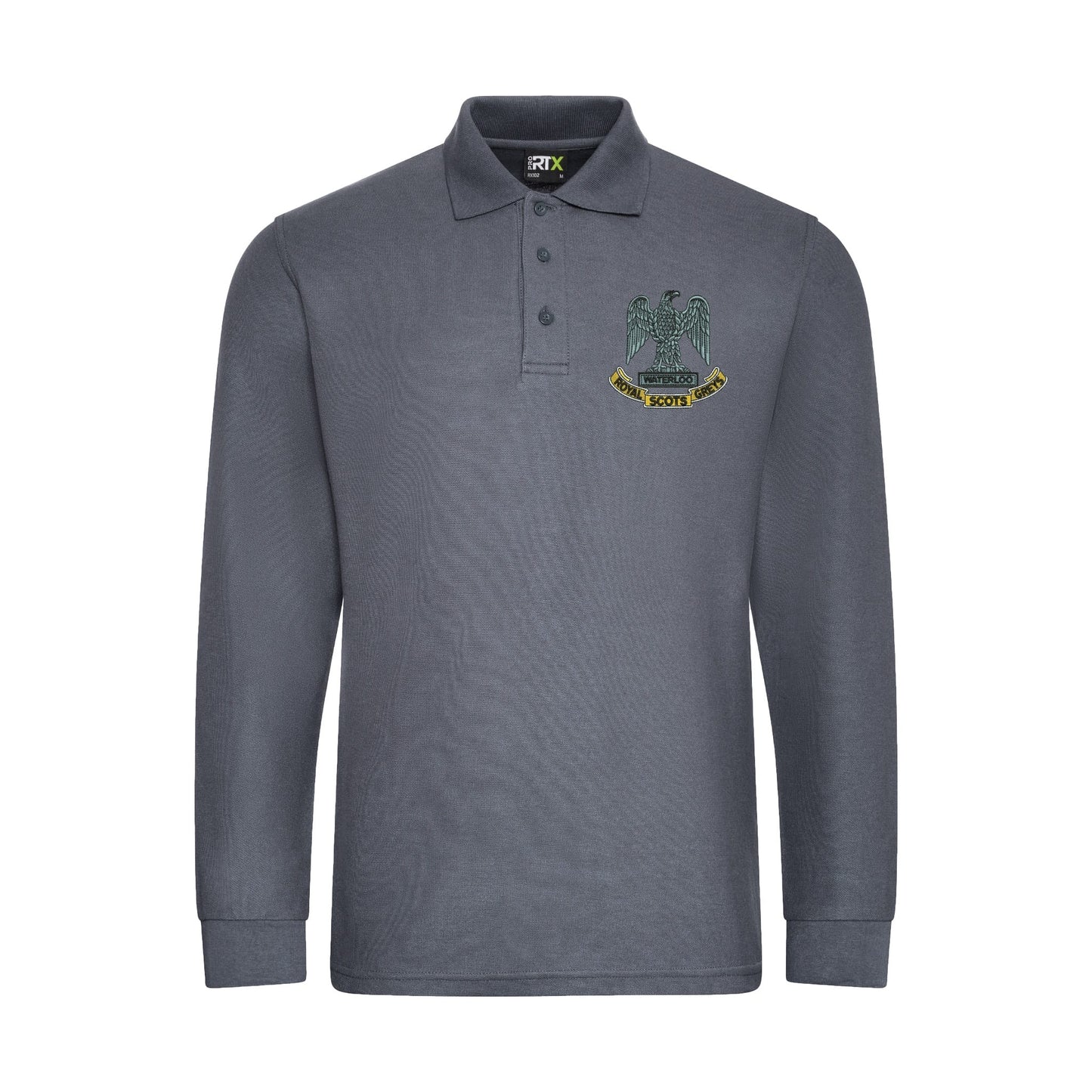 Royal Scots Greys Long Sleeve Polo Shirt