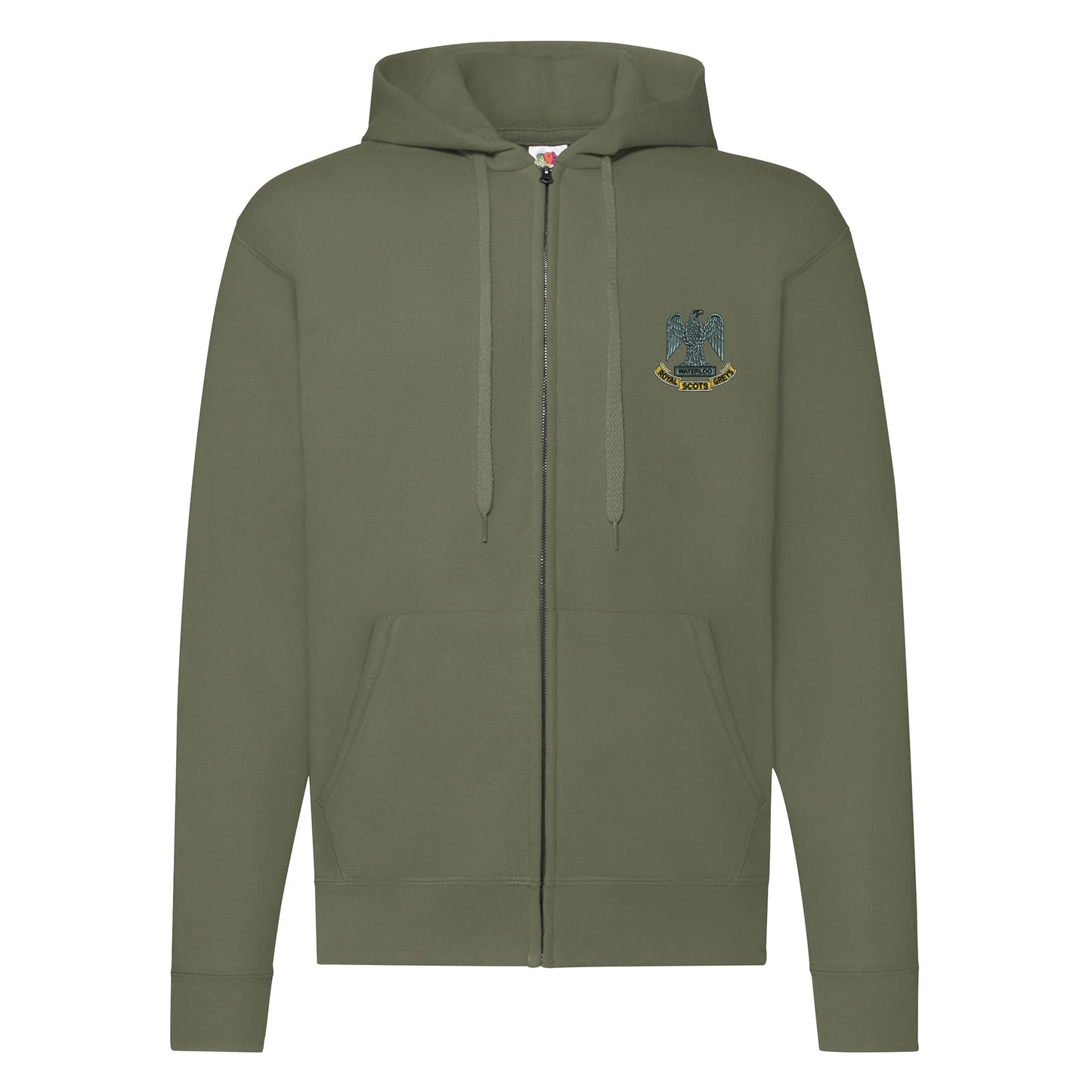 Royal Scots Greys Zipped Hoodie