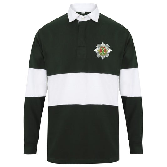 Royal Scots Long Sleeve Panelled Rugby Shirt