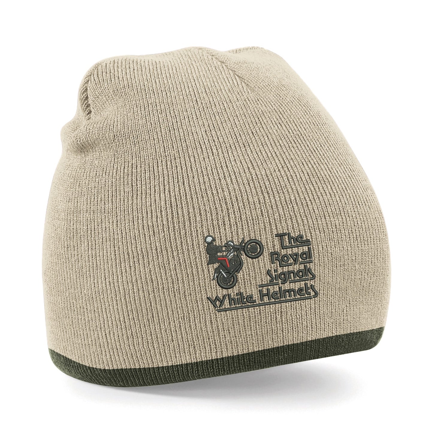 White Helmets Display Team - Royal Signals Beanie Hat