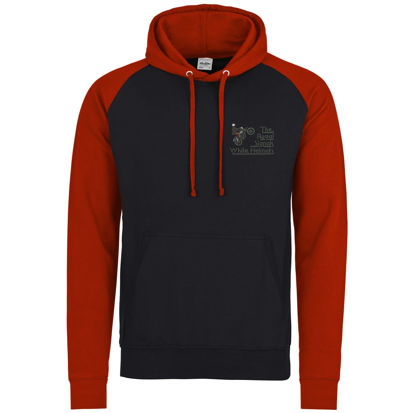 White Helmets Display Team - Royal Signals Contrast Hoodie