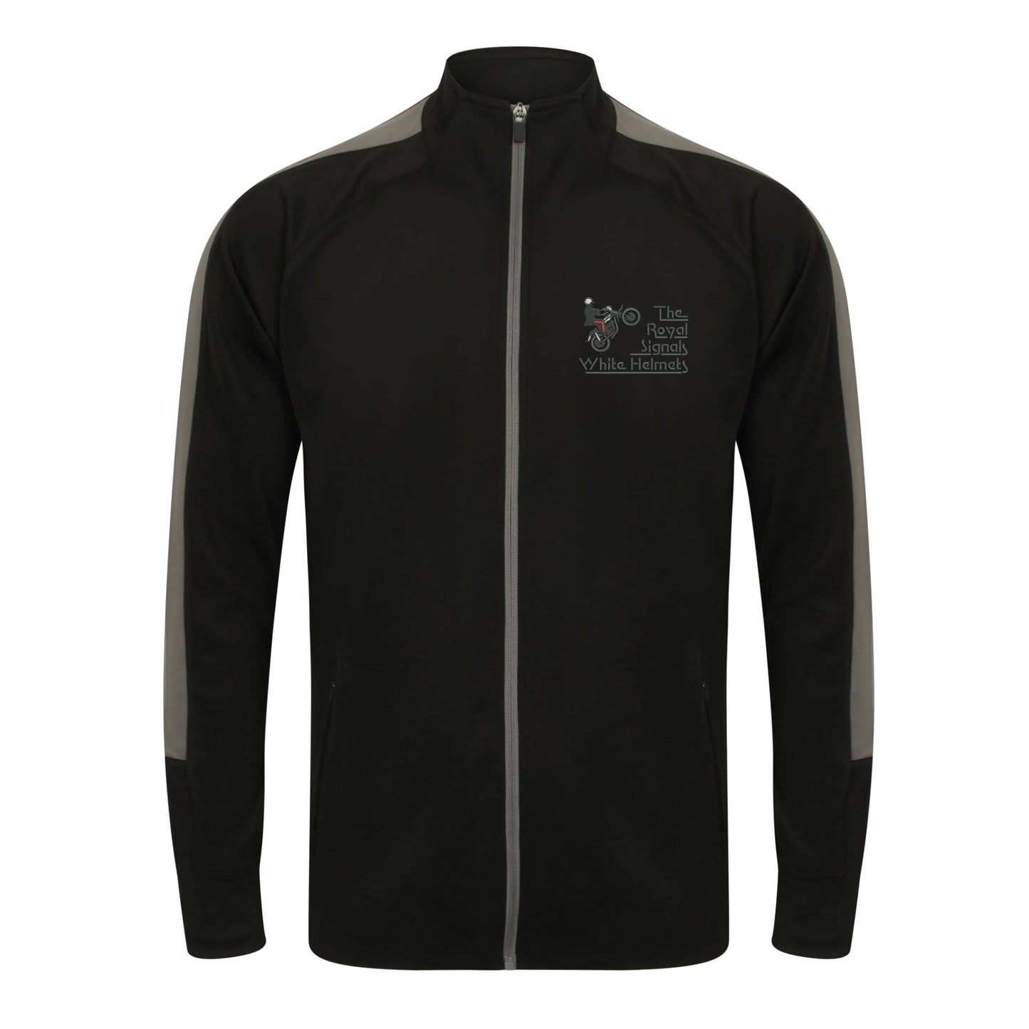 White Helmets Display Team - Royal Signals Knitted Tracksuit Top