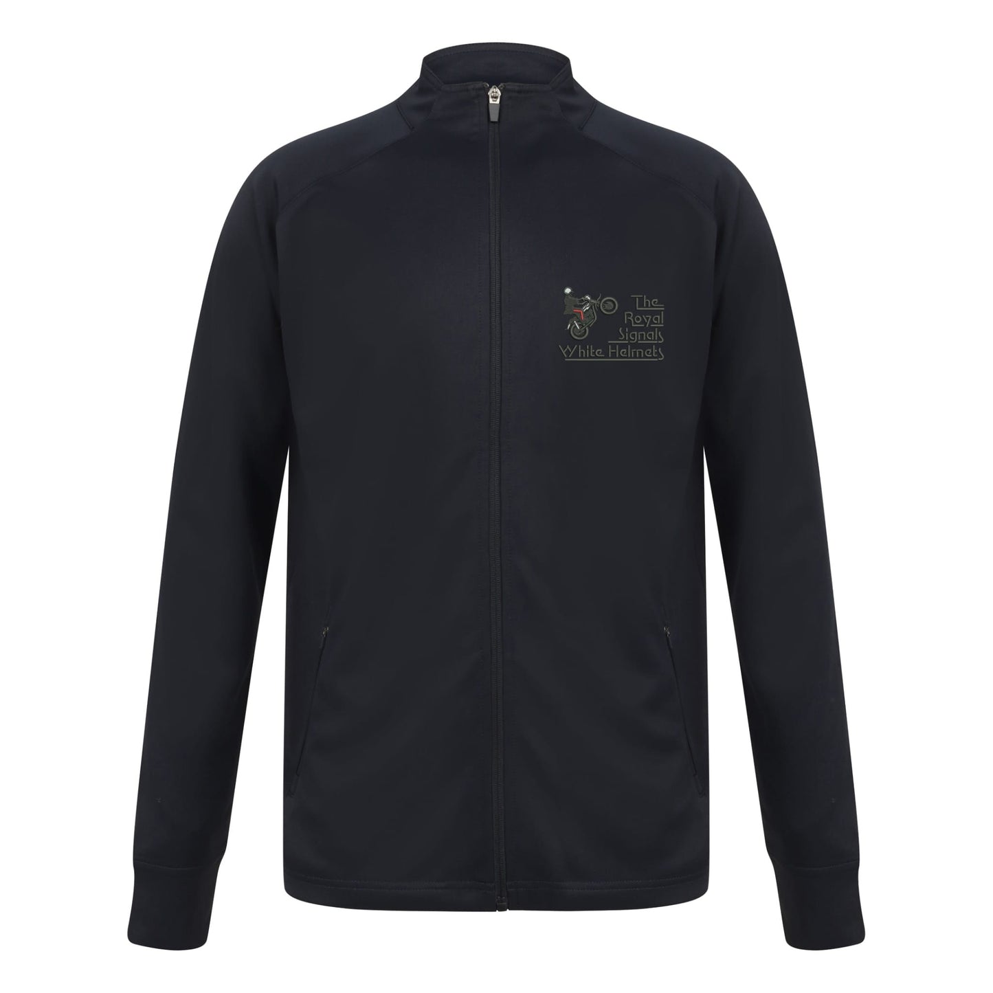 White Helmets Display Team - Royal Signals Knitted Tracksuit Top
