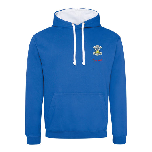 Royal Welsh Varsity Contrast Hoodie