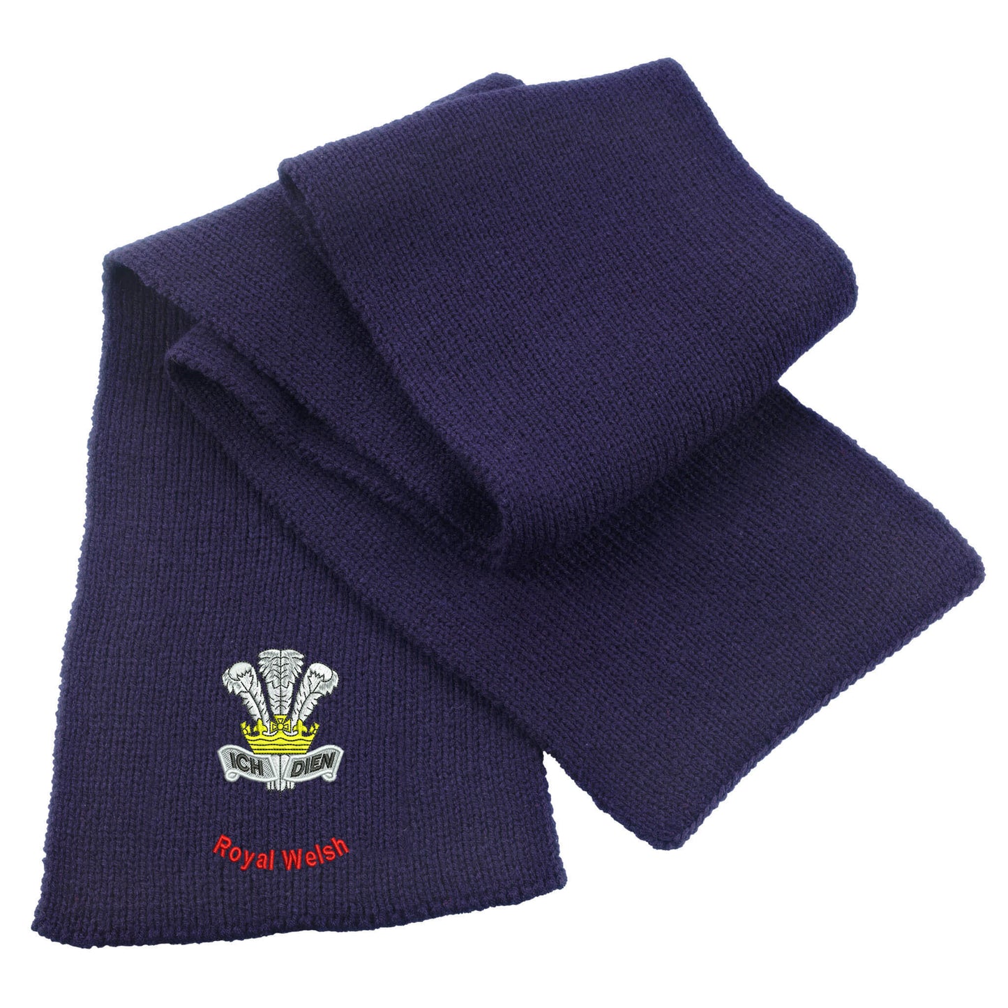 Royal Welsh Heavy Knit Scarf