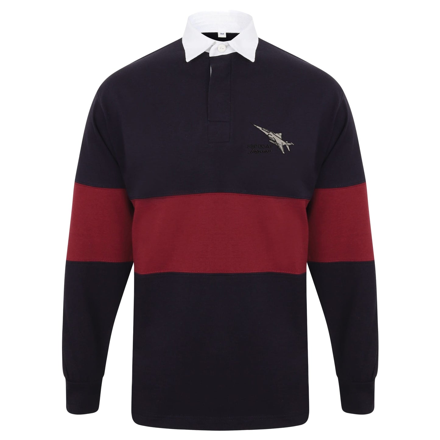SEPECAT Jaguar Long Sleeve Panelled Rugby Shirt