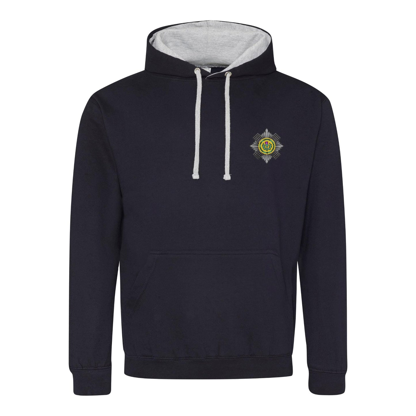 Scots Guards Varsity Contrast Hoodie