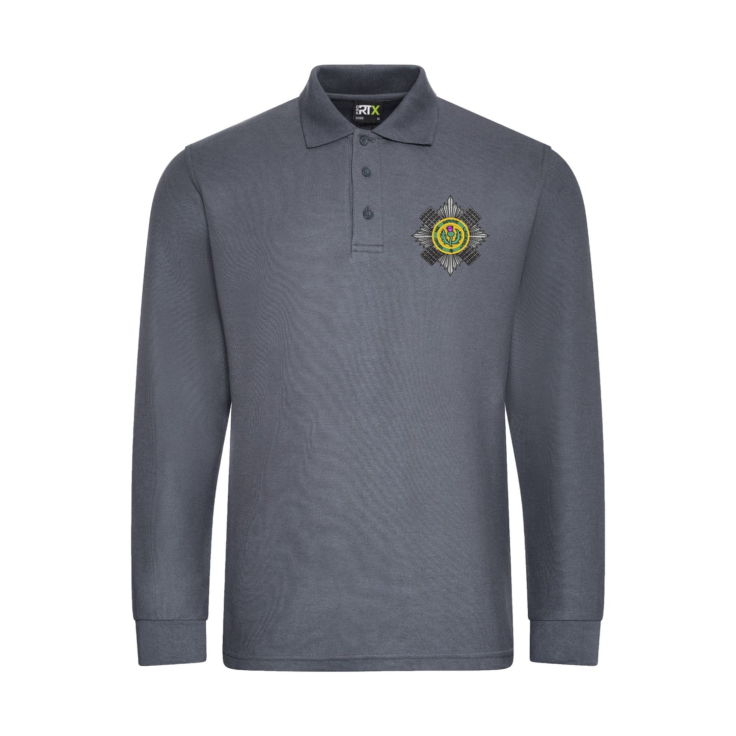 Scots Guards Long Sleeve Polo Shirt
