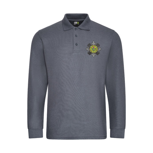 Scots Guards Long Sleeve Polo Shirt