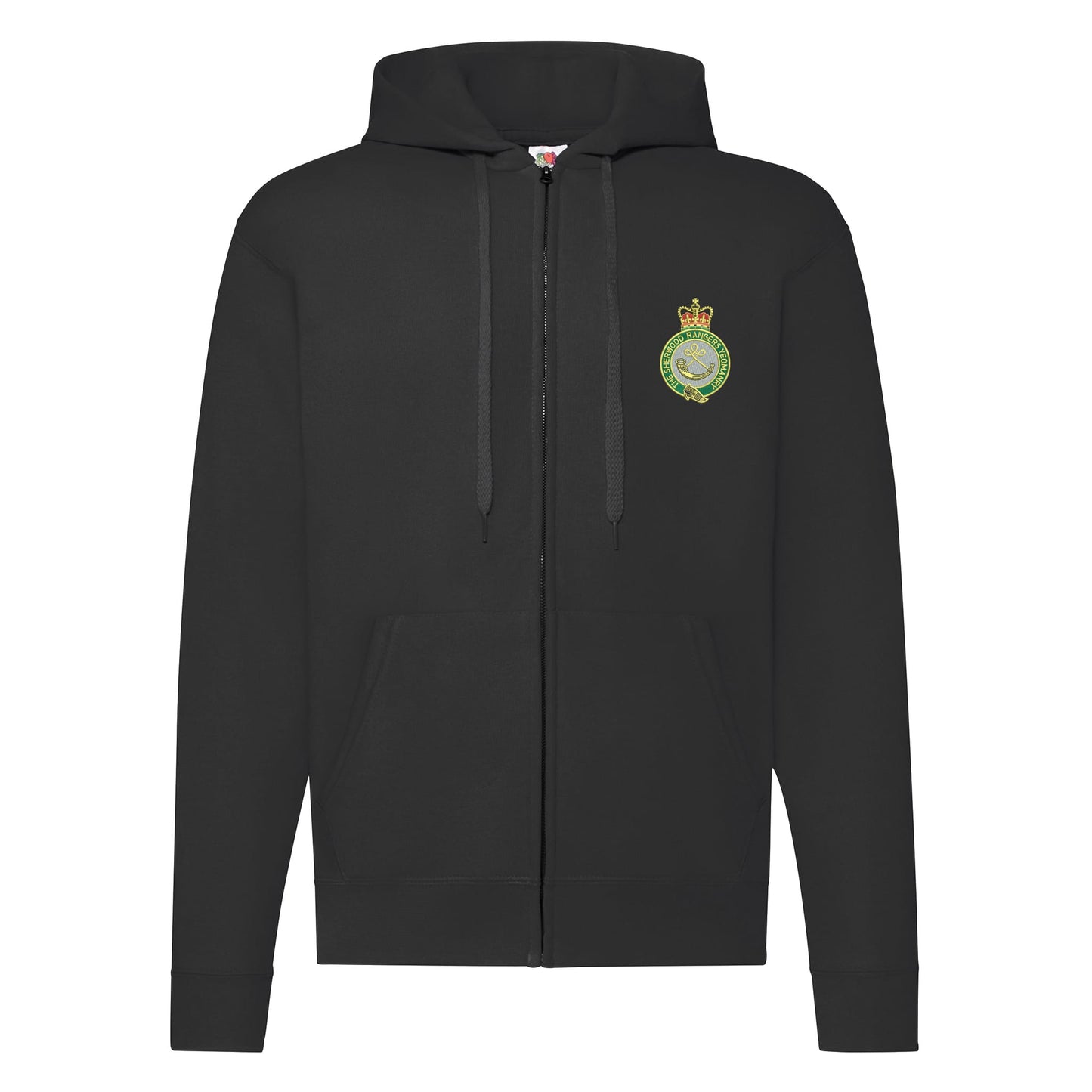 Sherwood Rangers Yeomanry Zipped Hoodie