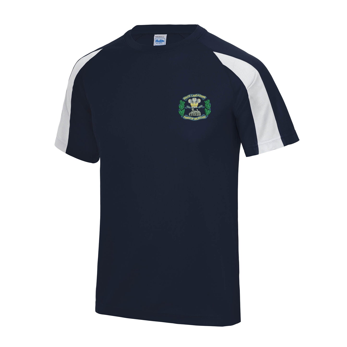 South Lancashire Regiment Contrast Polyester T-Shirt