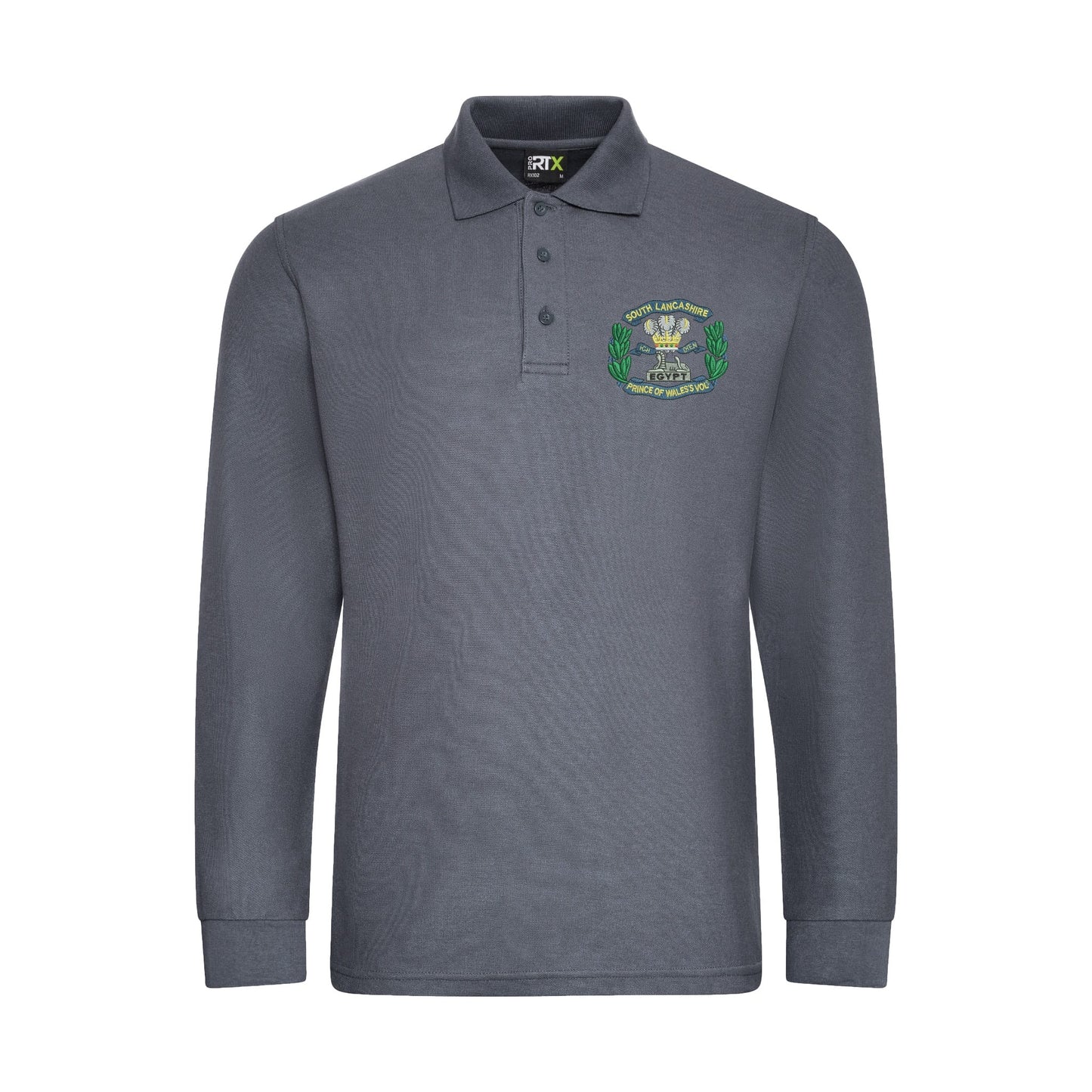 South Lancashire Regiment Long Sleeve Polo Shirt