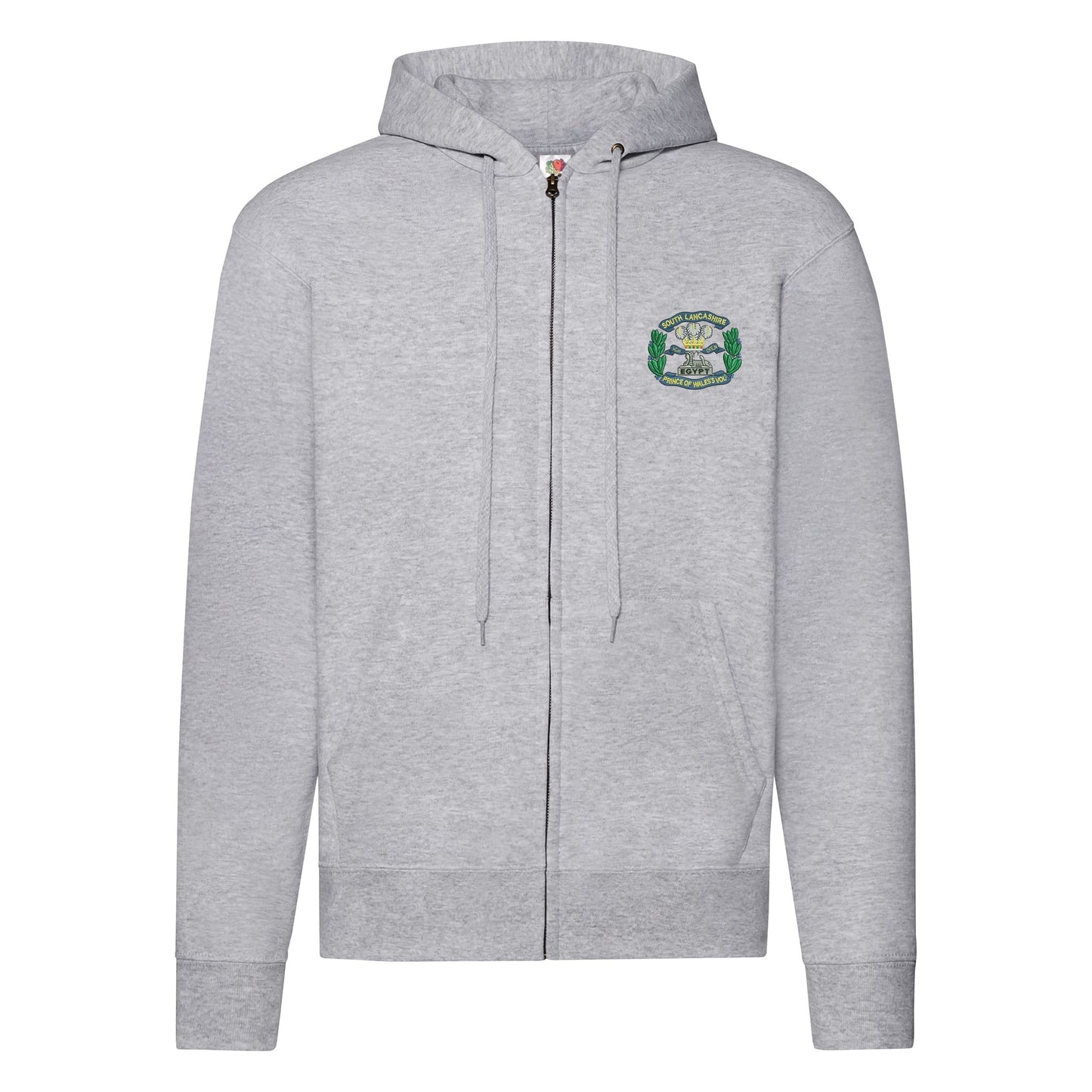 South Lancashire Regiment Zipped Hoodie