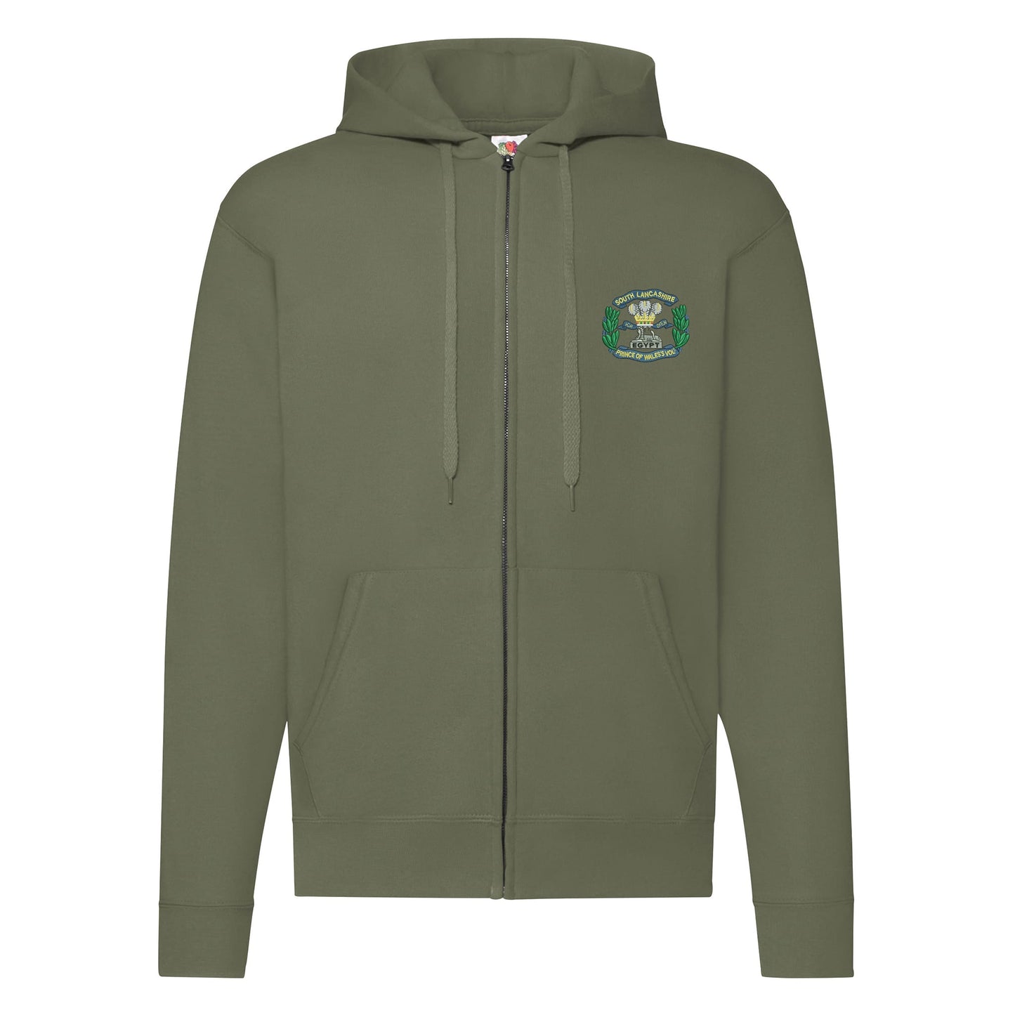 South Lancashire Regiment Zipped Hoodie