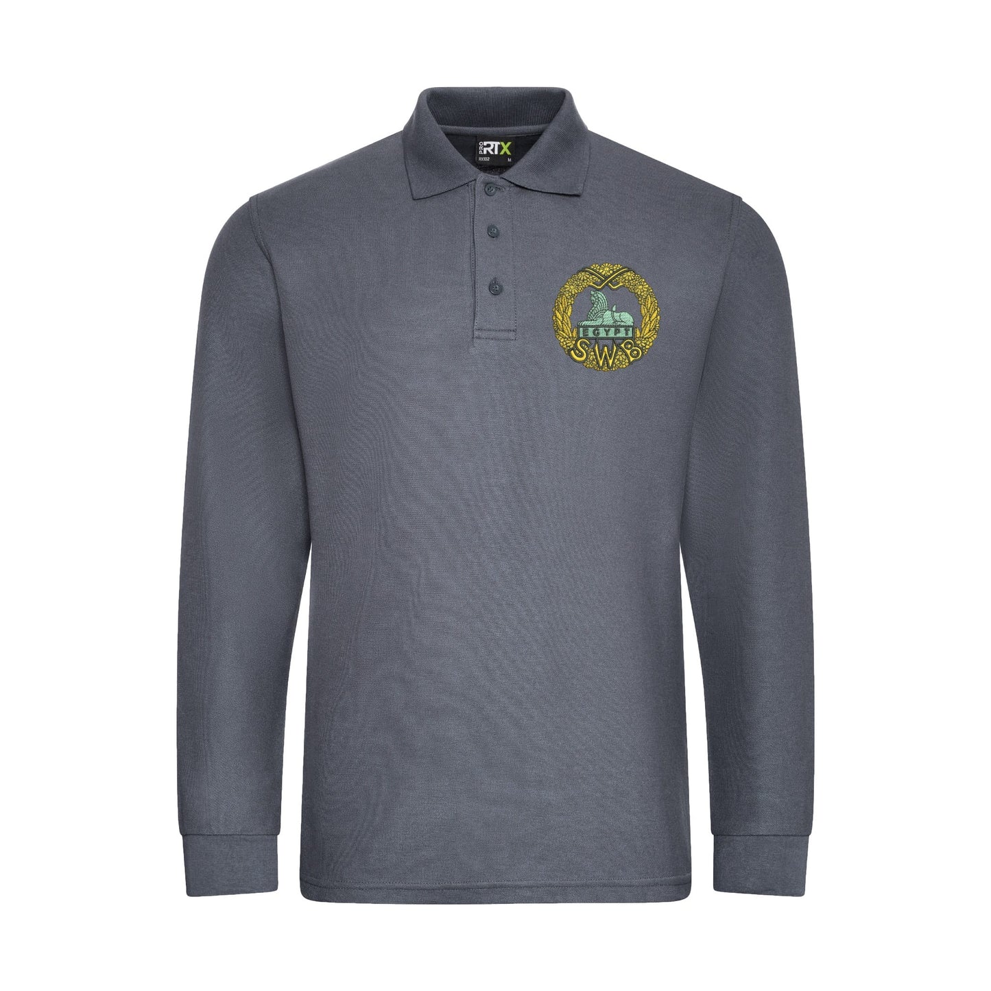 South Wales Borderers Long Sleeve Polo Shirt