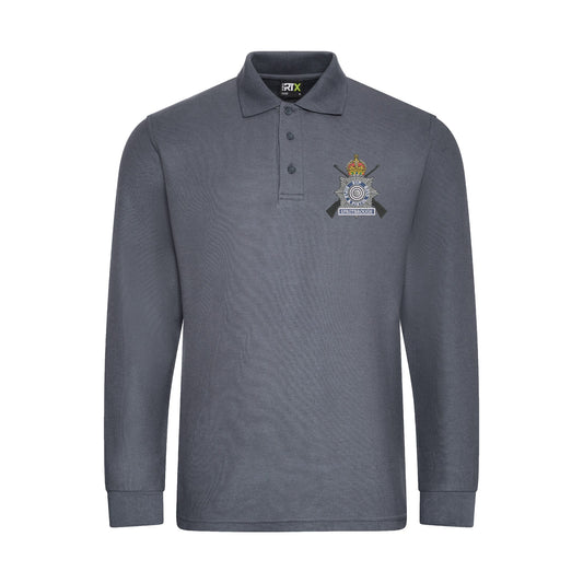 South Yorkshire Police Rifle & Pistol Club Long Sleeve Polo Shirt