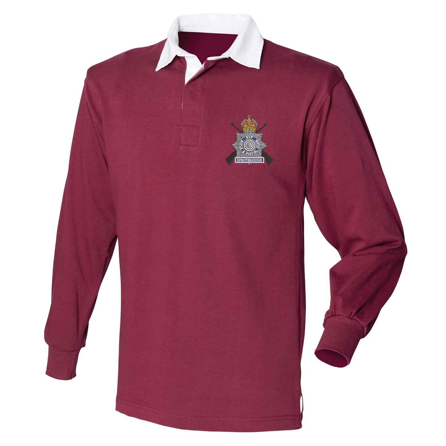 South Yorkshire Police Rifle & Pistol Club Long Sleeve Rugby Shirt