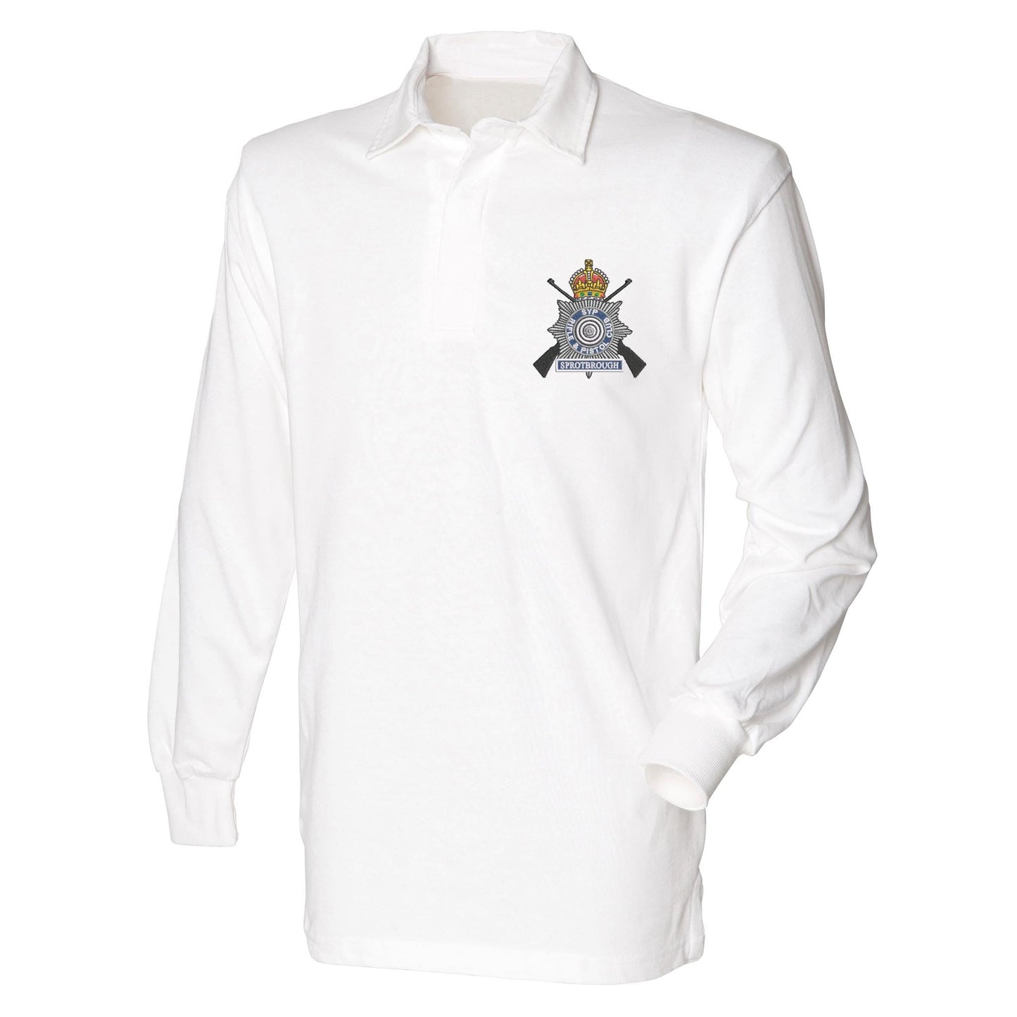 South Yorkshire Police Rifle & Pistol Club Long Sleeve Rugby Shirt
